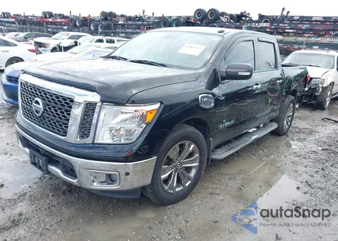2017 Nissan Titan Sv z USA, uszkodzony, nr VIN 1N6AA1E6XHN573794